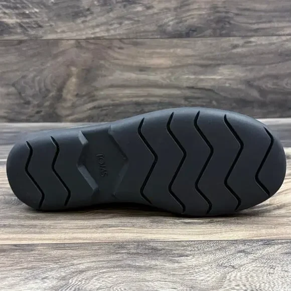 NIB TOMS 9 Alpargata Mallow Puffer Tarmac Olive Repreve Ankle Boots Bootie - Picture 10 of 11